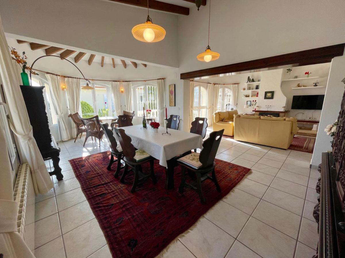 Villa Gran Palmeras With Private Pool & Amazing View Calpe Ngoại thất bức ảnh